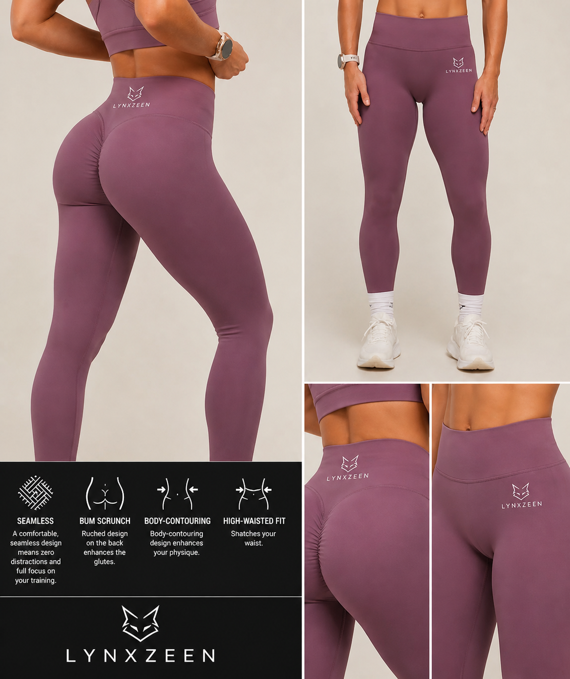 Lynxzeen seamless fit — precision activewear